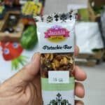 Jannis Pistachio Bar بار پروتیین پسته جانیس
