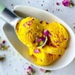 Iranian Traditional Saffron Ice cream 500gr  بستنی زعفرانی سنتی