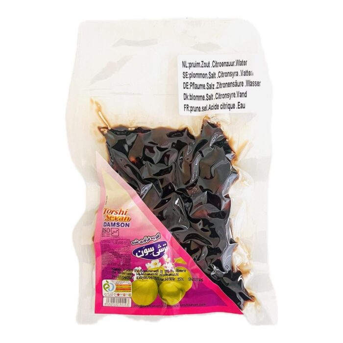 Torshi Sevan procced Damson 60gr آلوچه فرآوری شده ترشی سون - Image 1