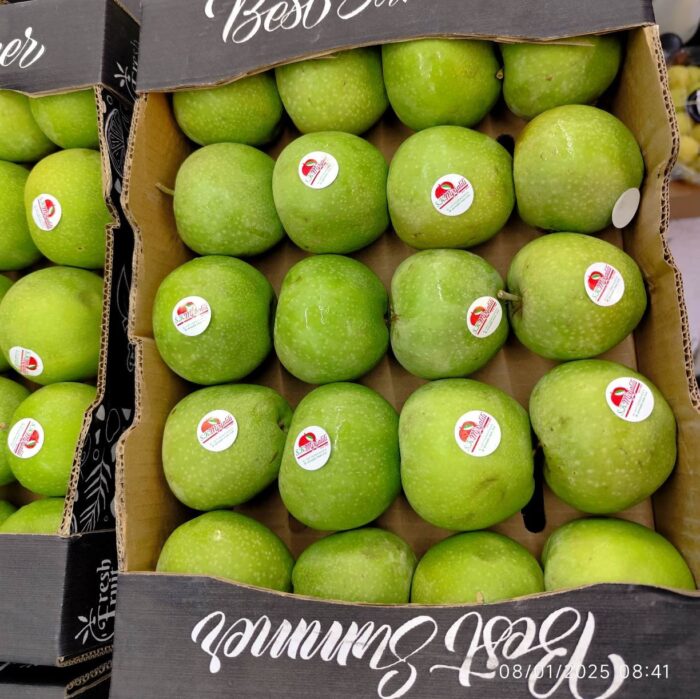 Iranian Green Apple Box سیب سبز کرج - Image 1