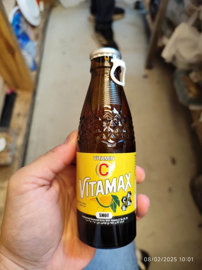 Vitamax carbonated flavoured drink with vitamin C 150ml نوشیدنی گازدار ویتامین سی - Image 1