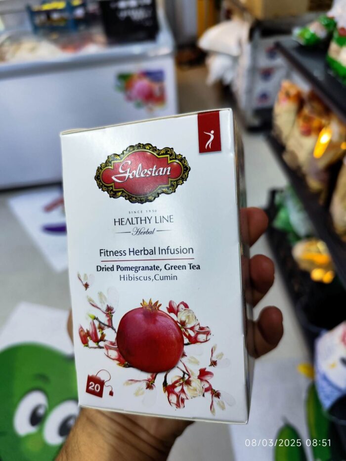 Golestan Fitness Herbal infusion 20pc  دمنوش تناسب گلستان - Image 1