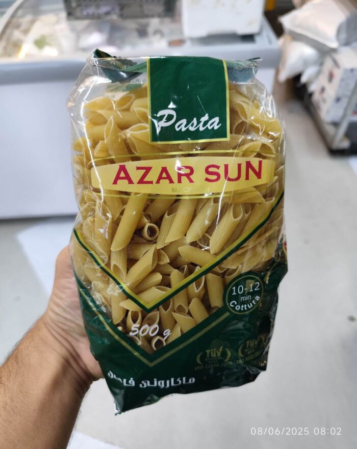 Azar Sun Pasta 500gr پاستا فرمی آذرسان - Image 1