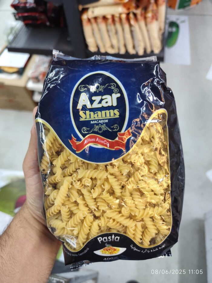 Azar Shams pasta 400gr پاستا آذر شمس - Image 1