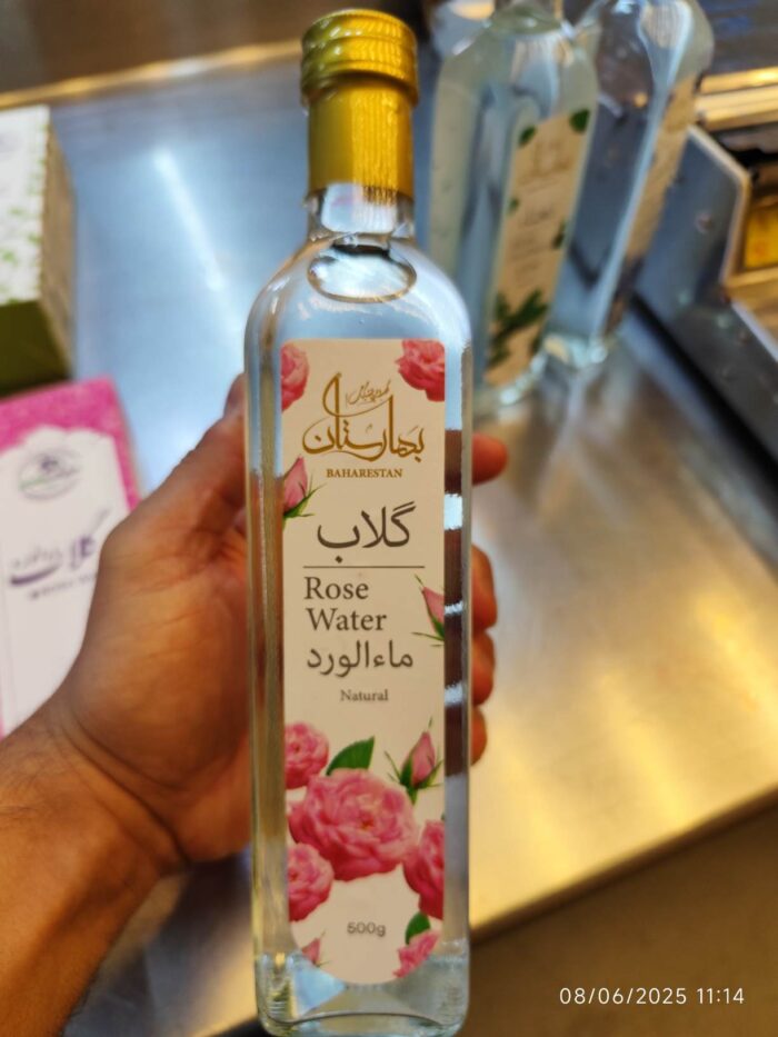 Baharestan Rose Water 500gr گلاب بهارستان - Image 1