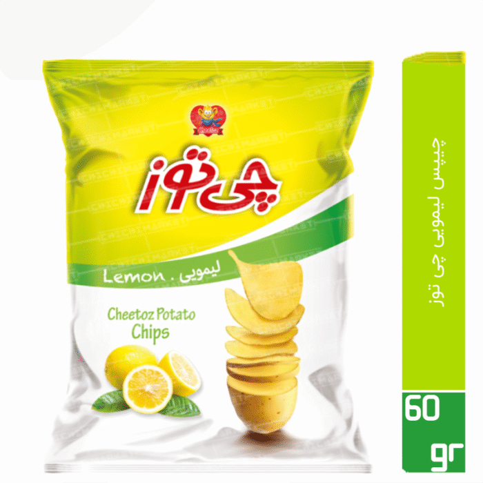 Cheetoz Lemon Potato Chip 65gr چیپس لیمویی چی توز - Image 1