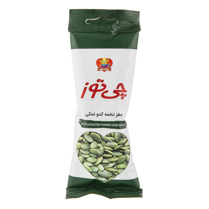 Cheetoz Salted & Roasted Pumpkin seed kernel 40gr مغز تخم کدو نمکی چی توز - Image 1