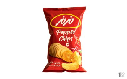 MazMaz Potato Chips Sheet pepper 22gr چیپس فلفلی مزمز