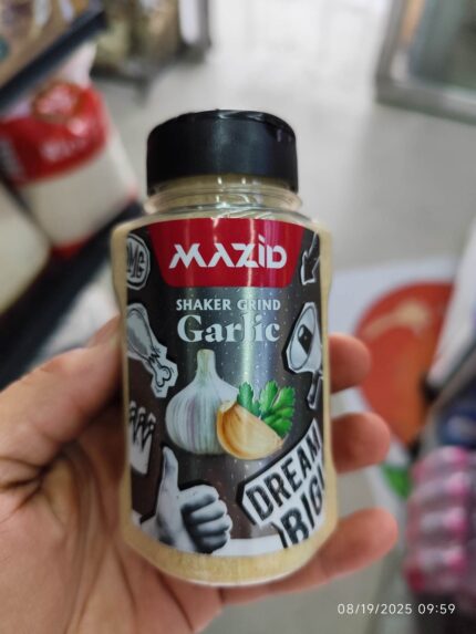 Mazid Shaker Grind Garlic Powder پودر سیر مزید