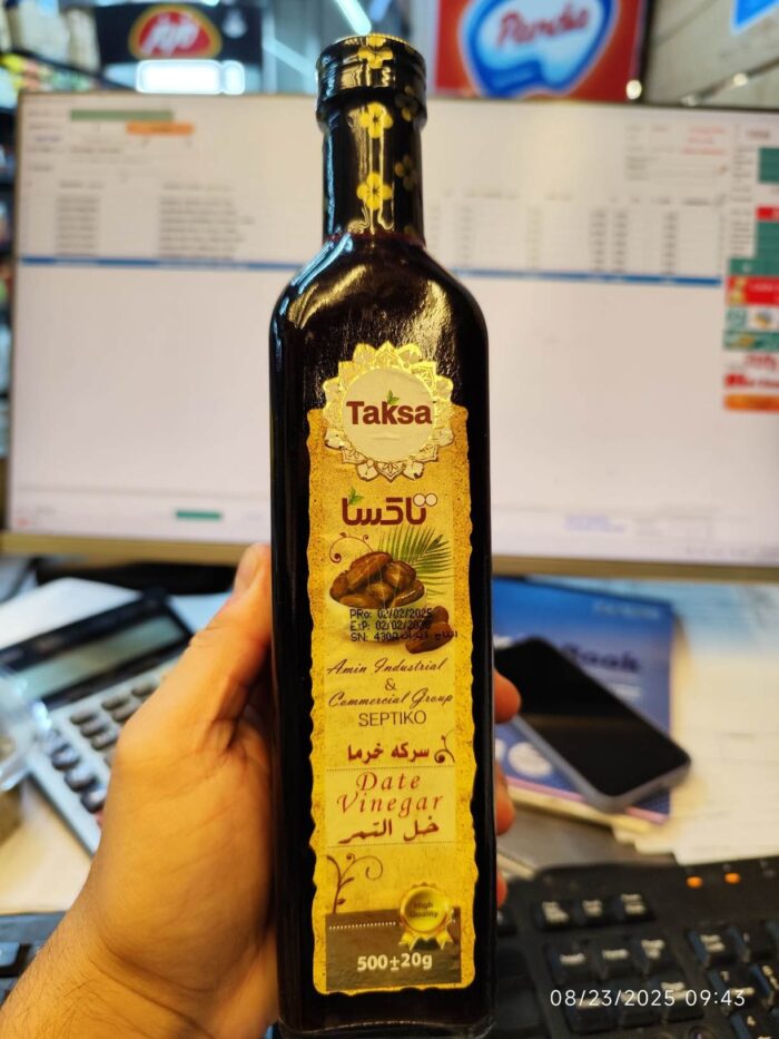 Taksa Date Vinegar 500gr سرکه خرما تاکسا - Image 1