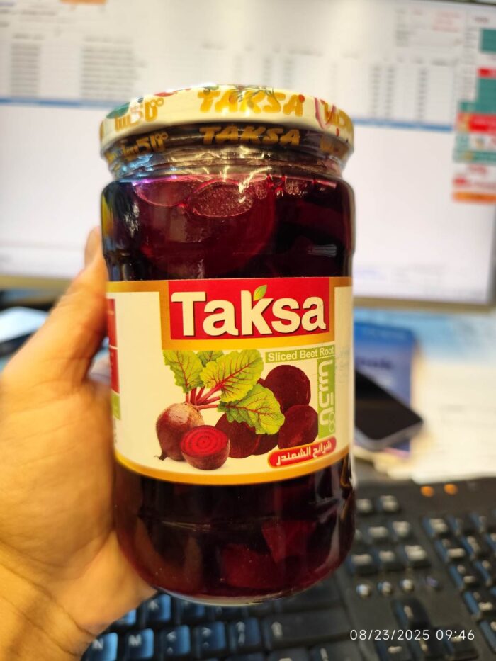 Taksa Sliced Beetroot 660gr کنسرو لبو تاکسا - Image 1