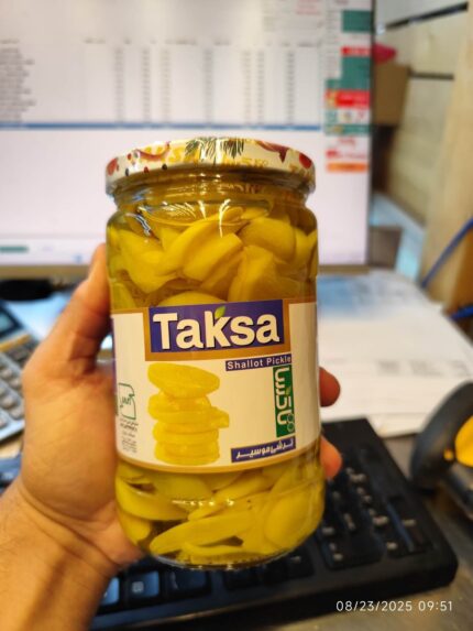 Taksa Shallot Pickle 660gr ترشی موسیر تاکسا