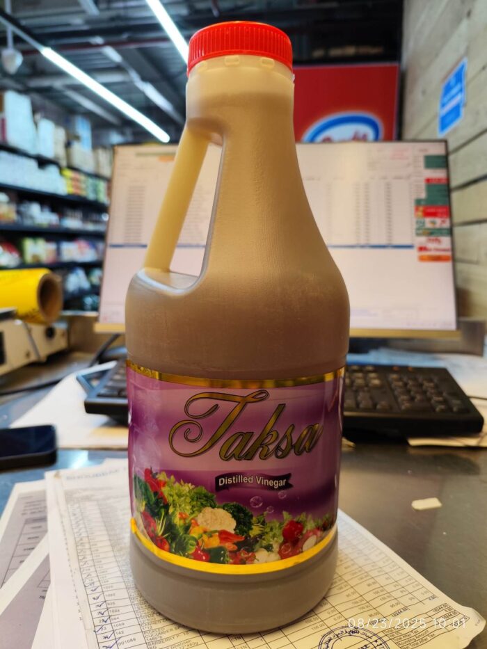 Taksa Distilled Vinegar 3500gr سرکه تقطیری کارامل دار تاکسا - Image 1