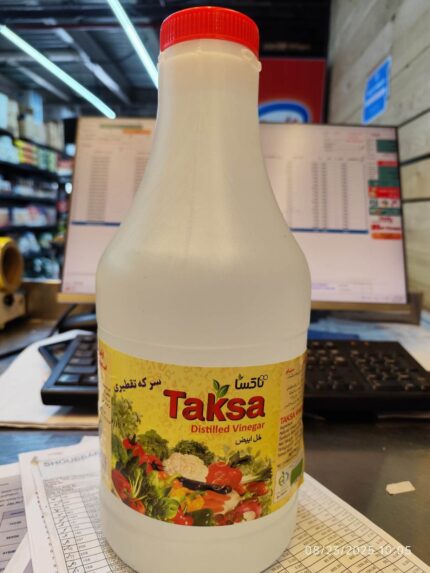 Taksa Distilled Vinegar 3500gr سرکه تقطیری تاکسا