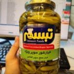 Tabasom Pickled Cucumber (super special) 1480gr خیارشور سوپر ویژه تبسم