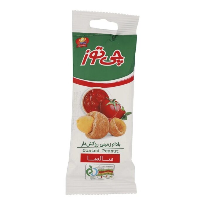 Cheetoz Coated Peanut Salsa 40gr بادام زمینی روکش دار سالسا چی توز - Image 1
