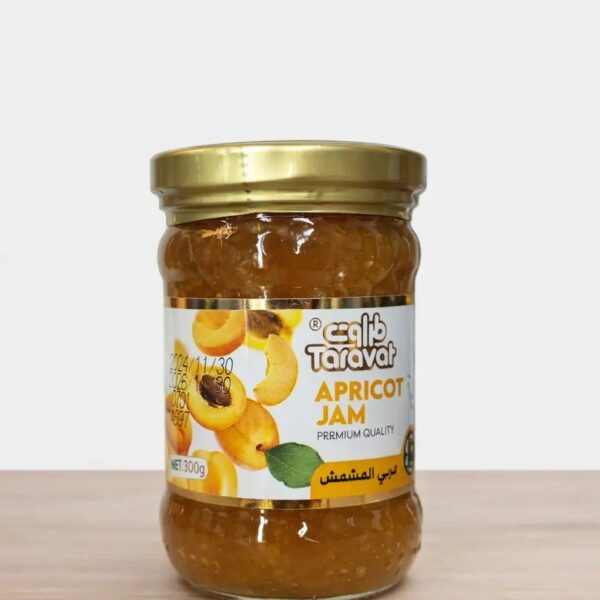 Taravat Apricot Jam 300gr مربا زردآلو طراوت