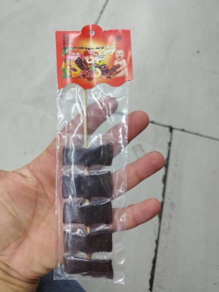 Torshi Sevan Skewers Mixed Fruit Bar لواشک مخلوط هفت میوه سیخی ترشی سون