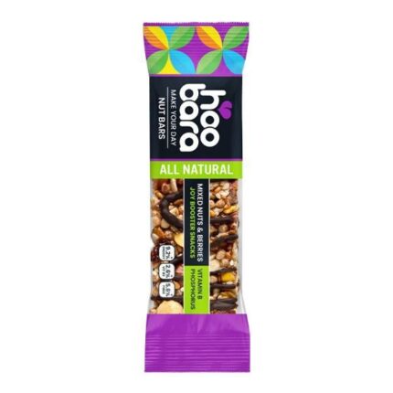 HOOBARA MIXED NUTS BAR 35GM بار مخلوط آجیل و بری هوبار