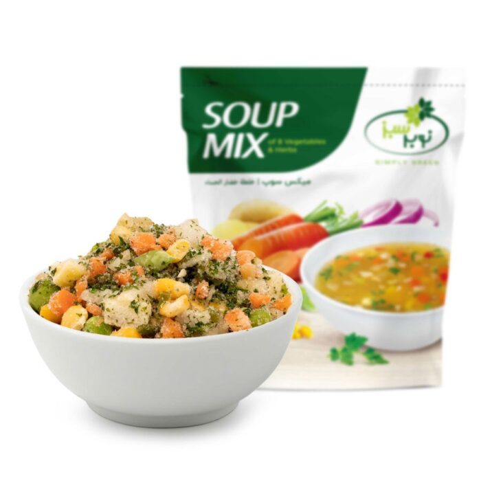 Nobar sabz Soup Mix vegetables 400g مخلوط سبزیجات سوپ - Image 1