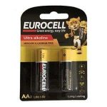 Eurocell Ultra Alkaline AA 2pc باتری قلمی یوروسل