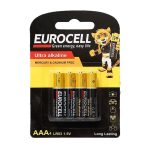Eurocell Ultra Alkaline AAA 4pc باتری نیم قلمی یوروسل