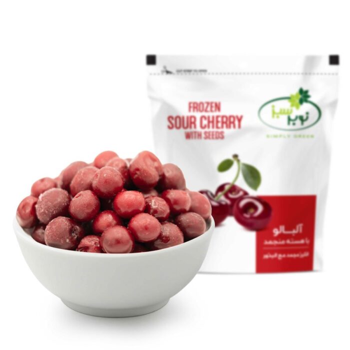 Nobar sabz Frozen Sour Cherry with seeds 400gr آلبالو منجمد نوبرسبز - Image 1