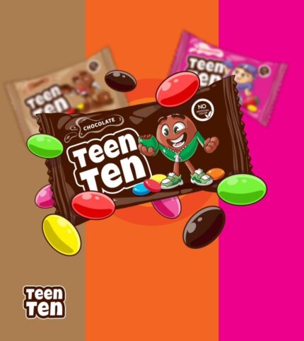 Teen Ten Chocolate 3 flavor شوکو دراژه تین تن در سه طعم (اسمارتیز)