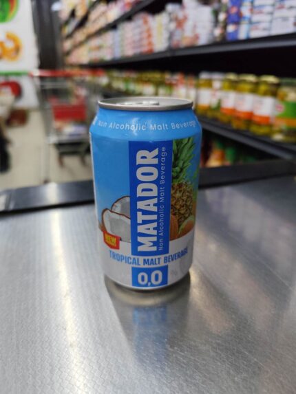 Matador Non Alcoholic Malt Beverage Tropical نوشیدنی مالت استوایی ماتادور