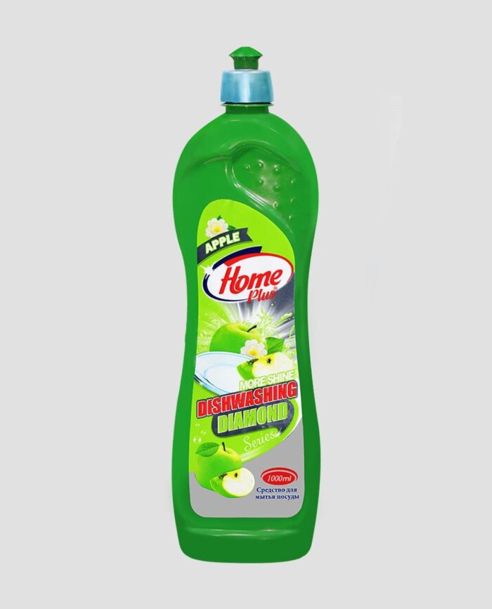 Home Plus Dishwashing Liquid- Apple 1L مایع ظرفشویی هوم پلاس-سیب - Image 1