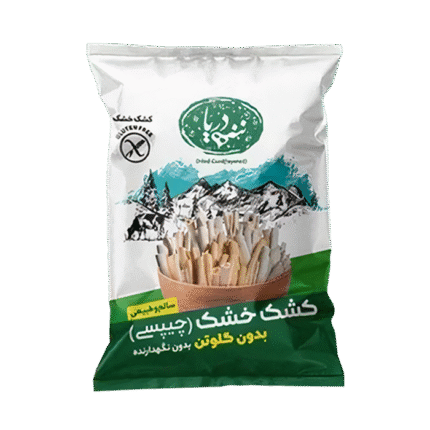 Naneh Darya Dried Curd Snack Pasteurized 50gr کشک خشک چیپسی ننه دریا