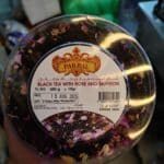 Parbal Black Tea with Rose And Saffron 300gr چای سیاه با گل محمدی و زعفران