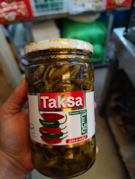 Taksa Pepper Pickle 620gr ترشی فلفل تکسا