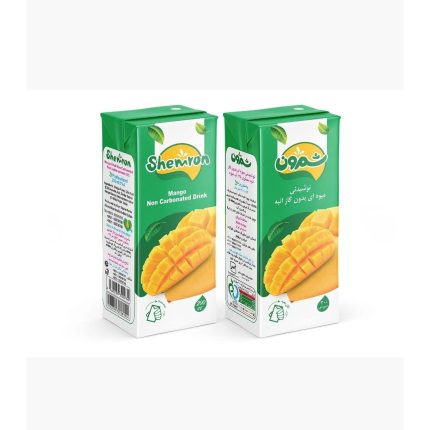 Shemron  Mango Drink Non-carbonated 200cc نوشیدنی میوه ای بدون گاز انبه شمرون
