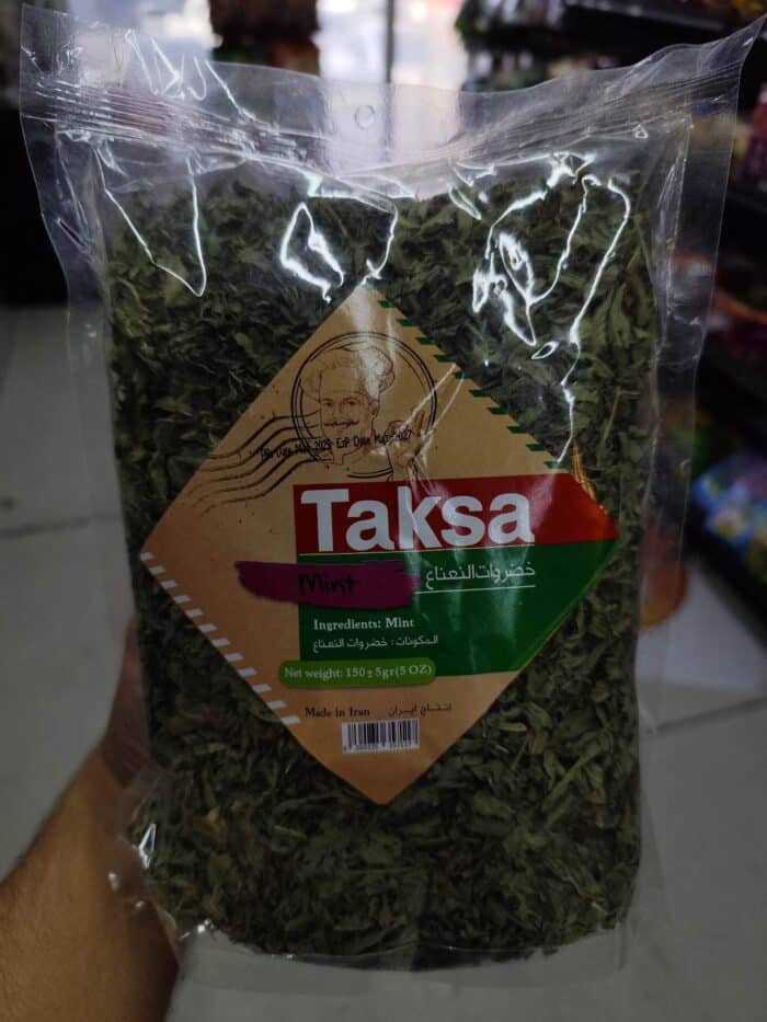 2025/09/1000234090.jpg Taksa dry Mint 150gr نعنا خشک تکسا - Image 1