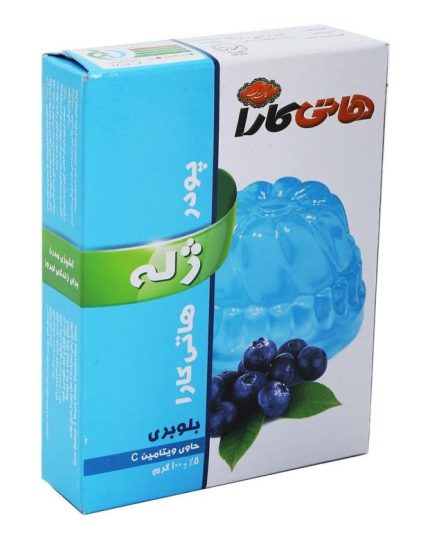 Hati Kara Blueberry Jelly Powder 100gr پودر ژله بلوبری هاتی کارا