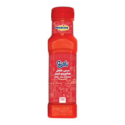 Namino Red Jalapeno Sauce 245gr سس  فلفل هالوپینو قرمز نامی نو