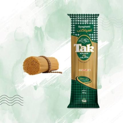 Tak Macaron 1/4 Spaghetti 500gr اسپاگتی تک ماکارون