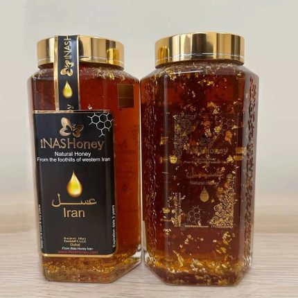 Inas Premium Gold Honey 750gr عسل با طلا 24عیار ایناس