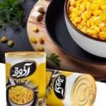 Azooghe Shiraz Canned Sweet Corn 380gr کنسرو ذرت شیرین آذوقه شیراز