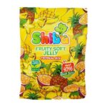Shiba fruity soft jelly tropical mixپاستیل شیبا میوه ای میکس استوایی