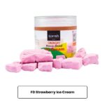 Crunchy Freeze Dried Ice cream Strawberry 55gr بستنی خشک توت فرنگی
