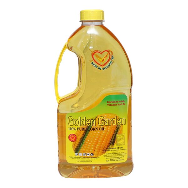 Golden Garden 100% pure corn oil 1.5L روغن ذرت گلدن گاردن