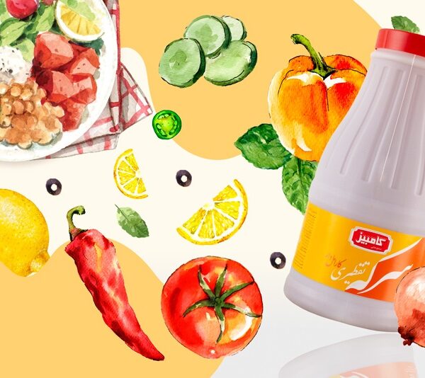 Kambiz caramelized vinegar 3150ml سرکه تقطیری کارامل دار کامبیز