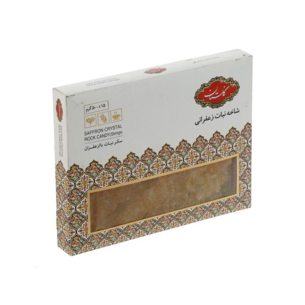 Golestan Crystal Rock Candy (Strings) 500gr شاخه نبات سفید گلستان