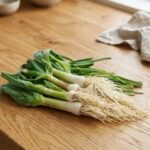 Garlic Leaves 1kg برگ سیر تازه