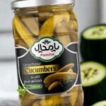 Pamchal cucumber canned pickle 650gr کنسرو خیارشور ویژه پامچال