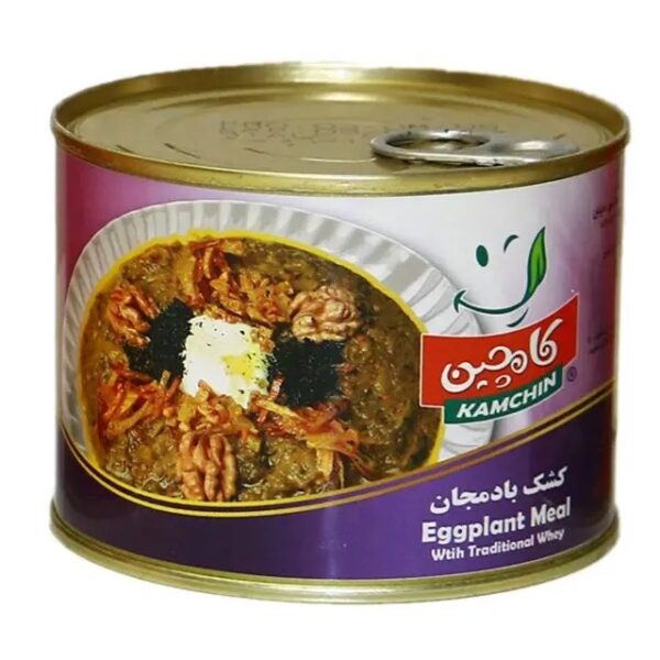 Kamchin eggplant meal with traditional whey 480gr کنسرو کشک و بادمجان کامچین