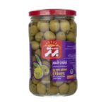 Bartar green pitted olives 700gr زیتون شور (بدون هسته) معمولی برتر