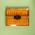 Paytakht rock candy stirrer saffron 300gr نبات چوبی زعفرانی پایتخت